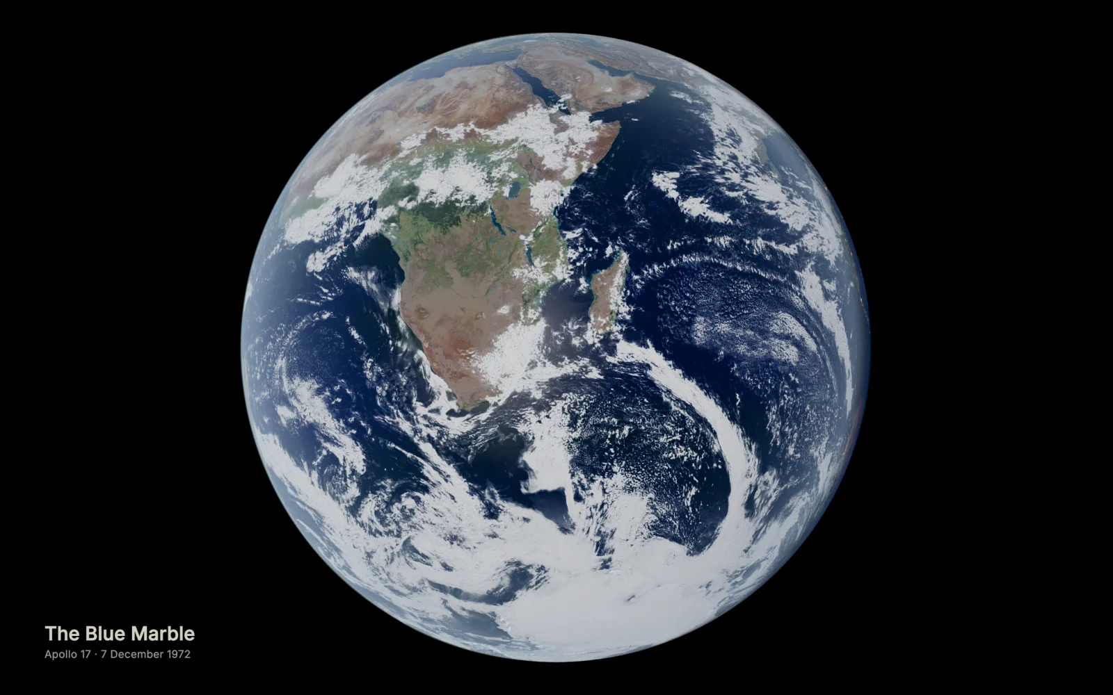 Famous space photos, live, from the screensaver