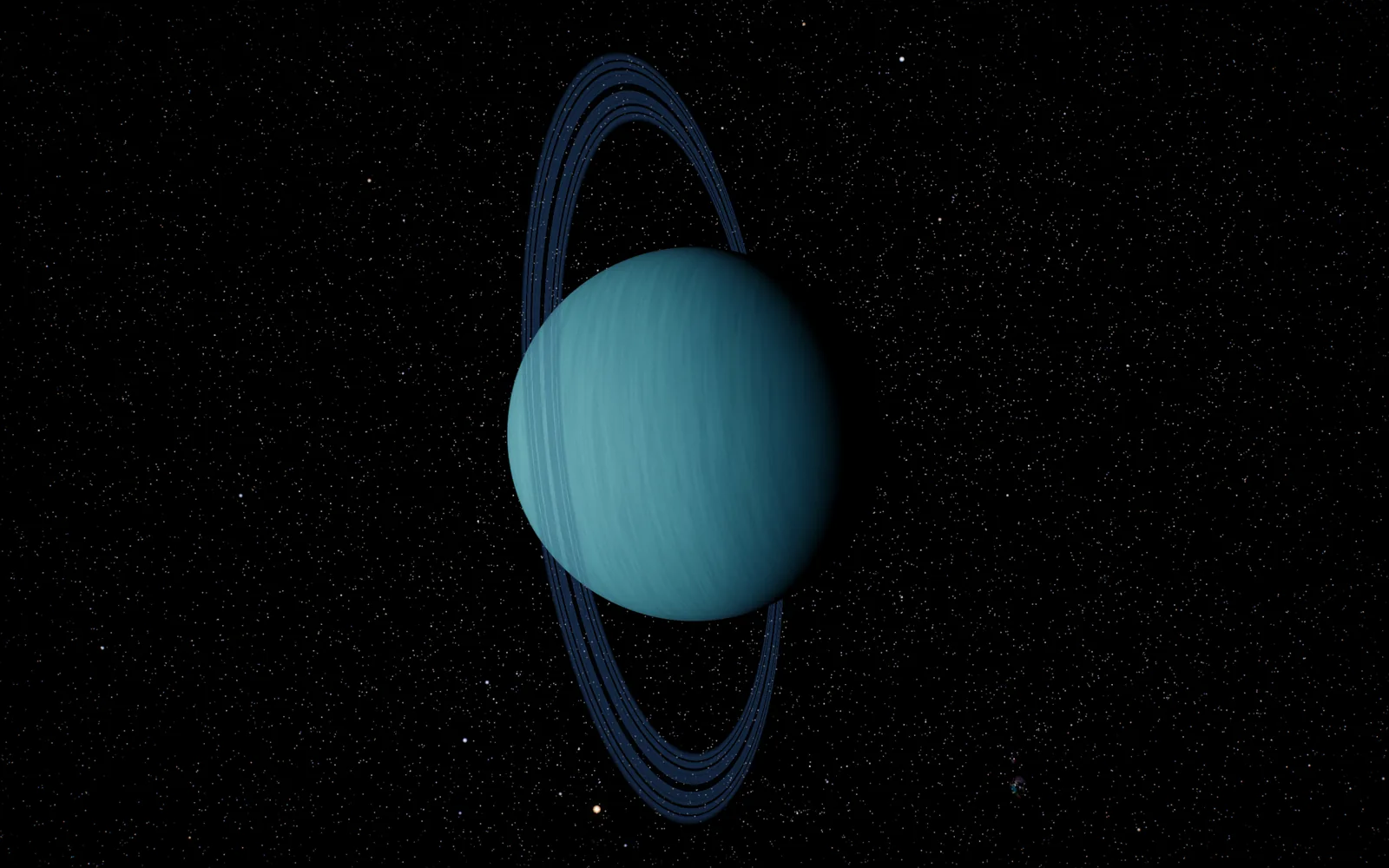 A close pass, stopped where the surface map runs out of detail.