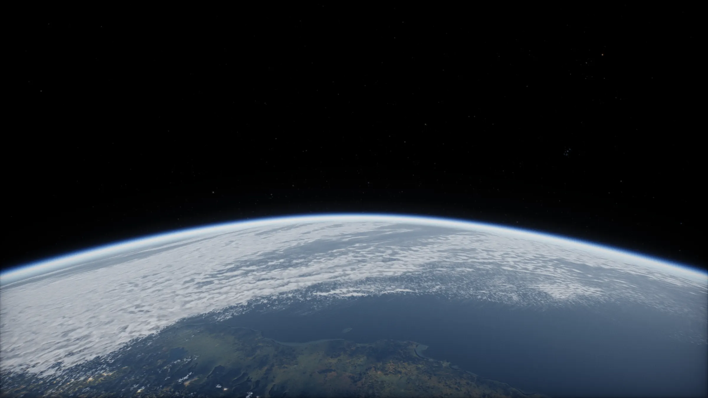 The Earth from low orbit, where every VR session on Quest opens