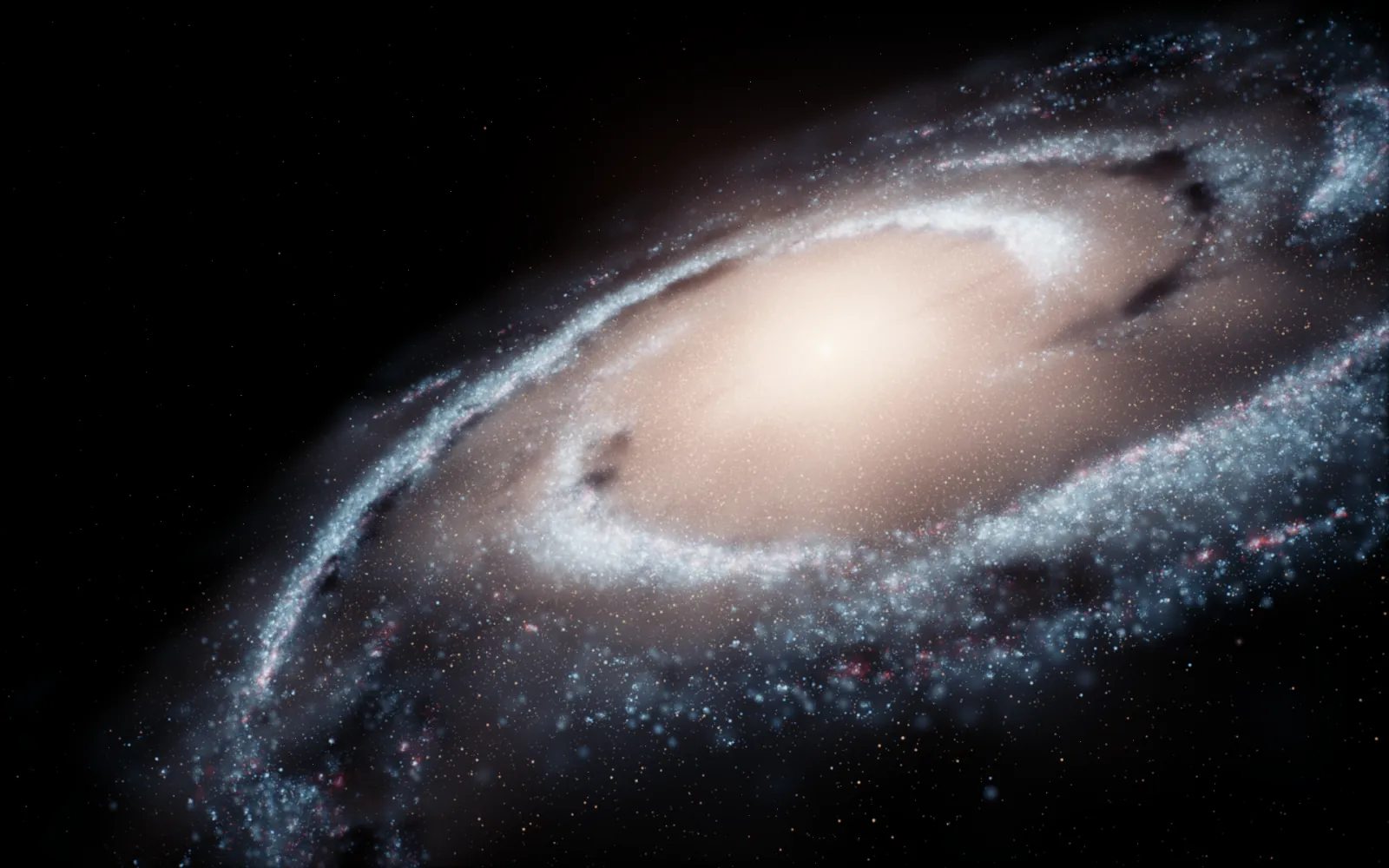 Milky Way live wallpaper for Mac: Two and a half minutes on